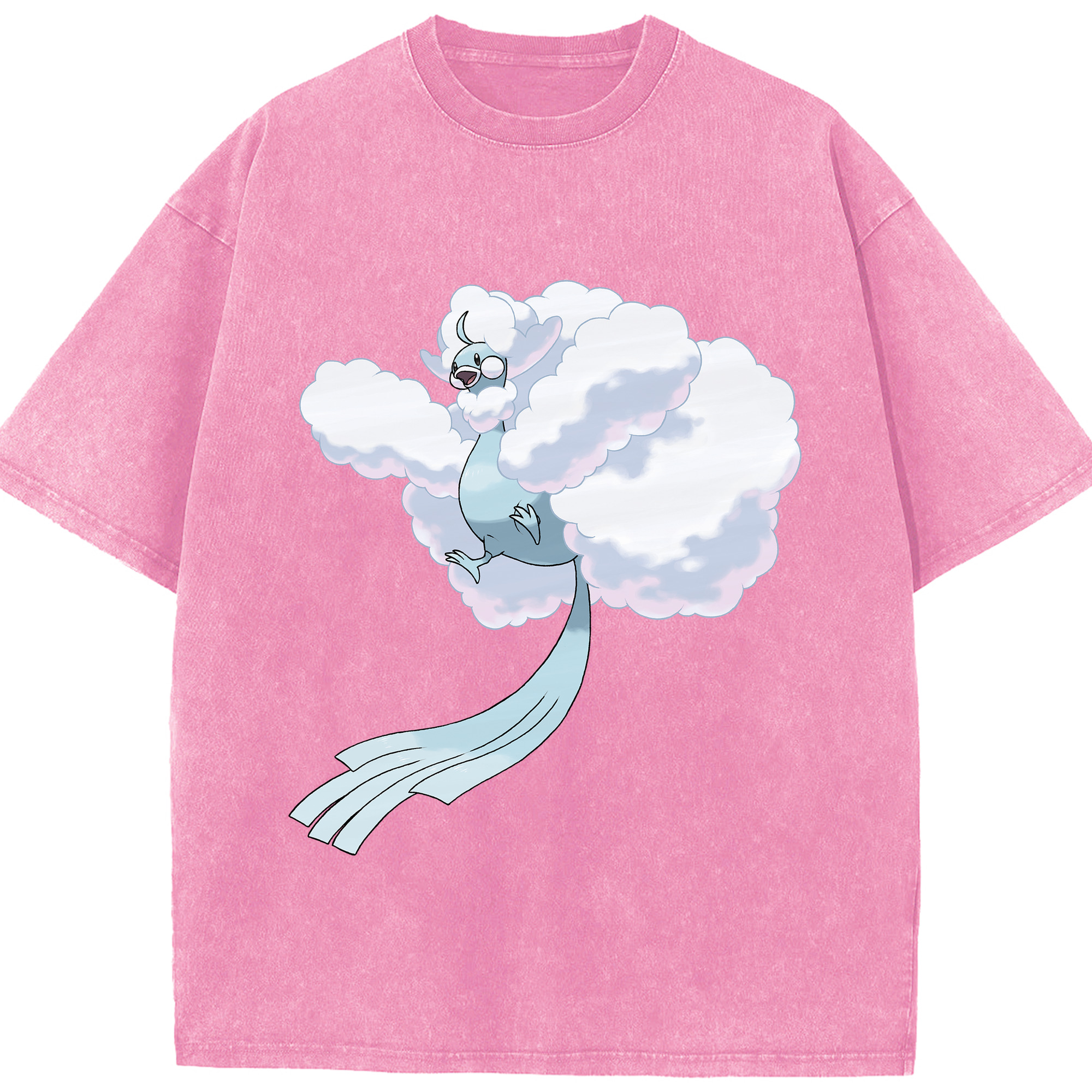 （画像用） ポケットモンスター Pokémon 綿100% ヴィンテージ風 半袖Tシャツ（フロントプリント）
